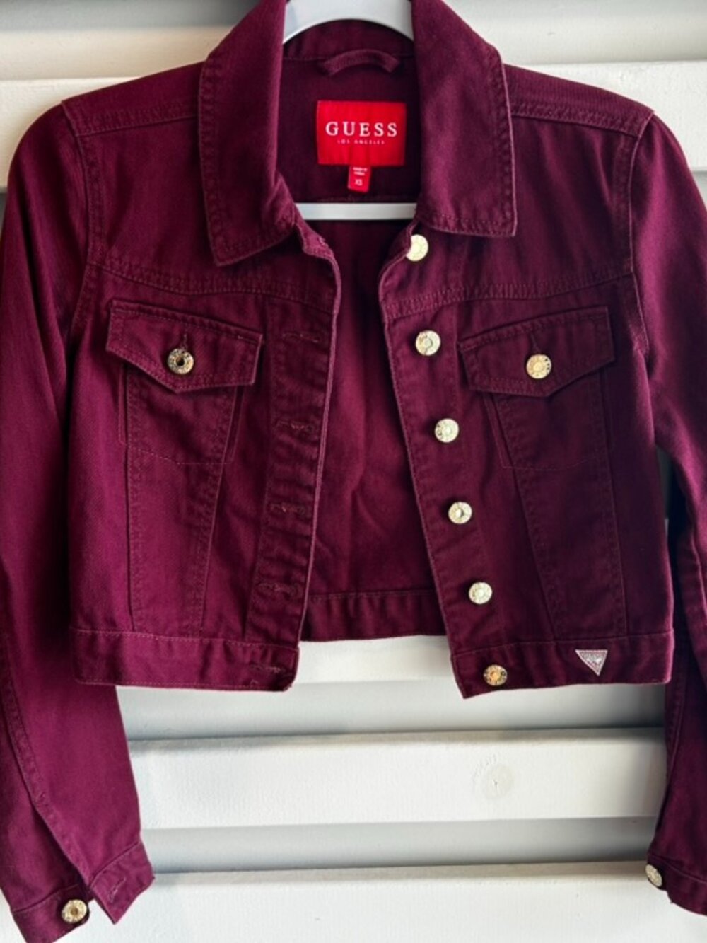 Guess Crop Jean Jacket
